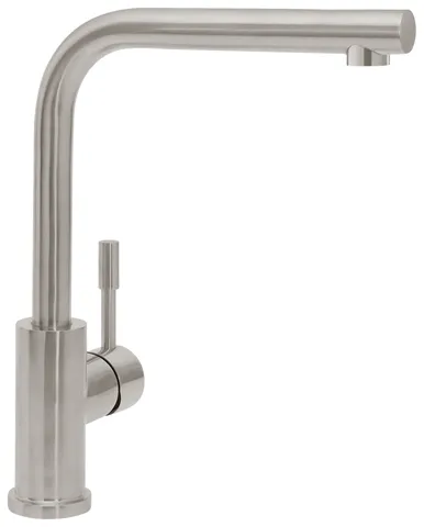 Villeroy & Boch Küchenarmatur „Modern Steel Niederdruck“ Ausladung 200 mm