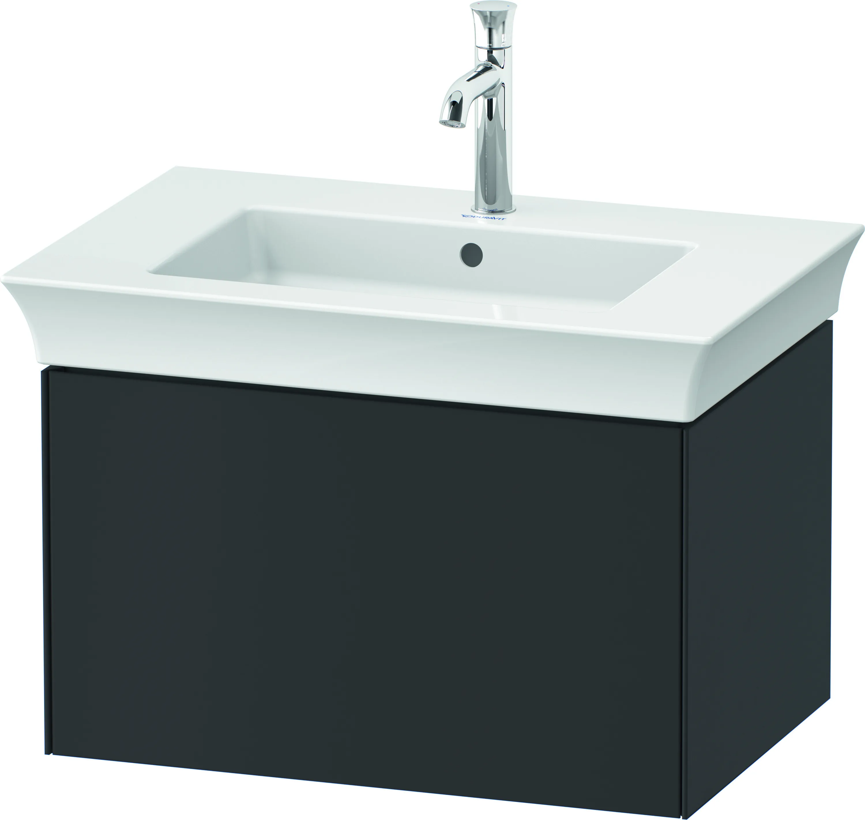 Duravit Waschtischunterschrank wandhängend „White Tulip“ 68,4 × 41 × 45,8 cm Duravit Waschtischunterschrank wandhängend „White Tulip“ 68,4 × 41 × 45,8 cm