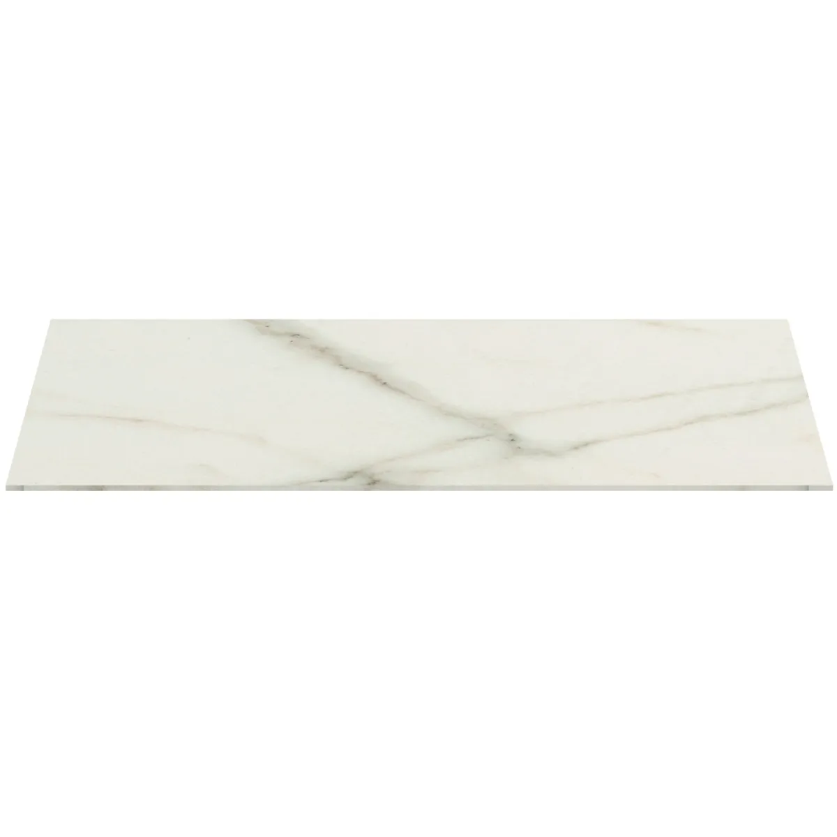 Waschtischplatte Conca, aus Keramik, 802x505x6mm, Marmor Noir Desir Waschtischplatte Conca, aus Keramik, 802x505x6mm, Marmor Noir Desir