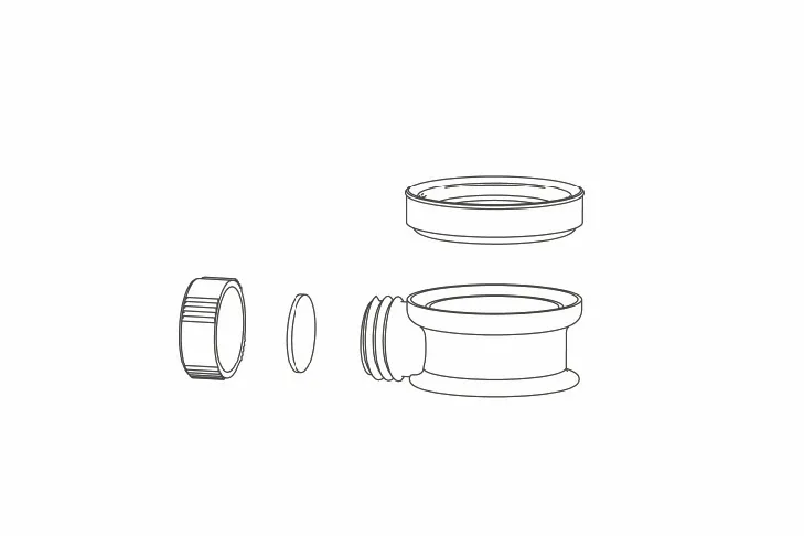 Alape Ablaufgarnitur Modell 9500410000 Alape Ablaufgarnitur Modell 9500410000