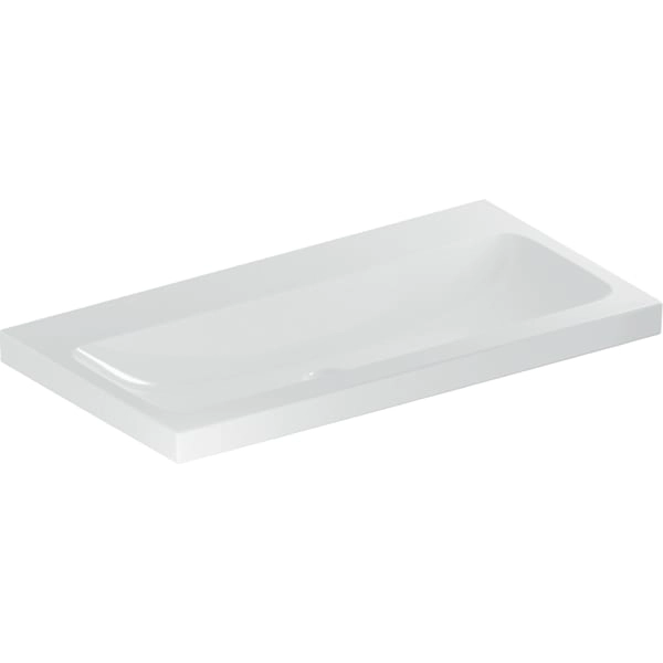 Wandwaschtisch „iCon Light“, rechteckig, mittig 90 × 48 cm Wandwaschtisch „iCon Light“, rechteckig, mittig 90 × 48 cm