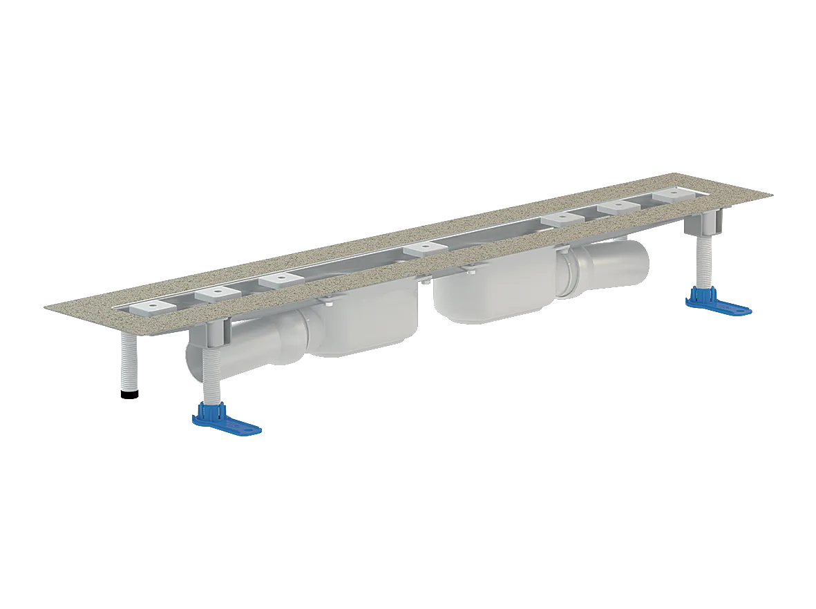 Duschrinne CeraLine Plan F Duo 1000 mm, DN 50