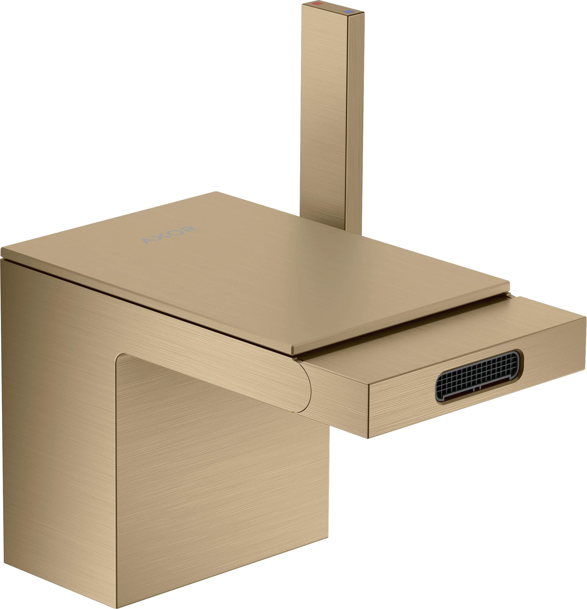 Hansgrohe AXOR MyEdition Platte 117 mm Metall Brushed Bronze abnehmbar Hansgrohe AXOR MyEdition Platte 117 mm Metall Brushed Bronze abnehmbar