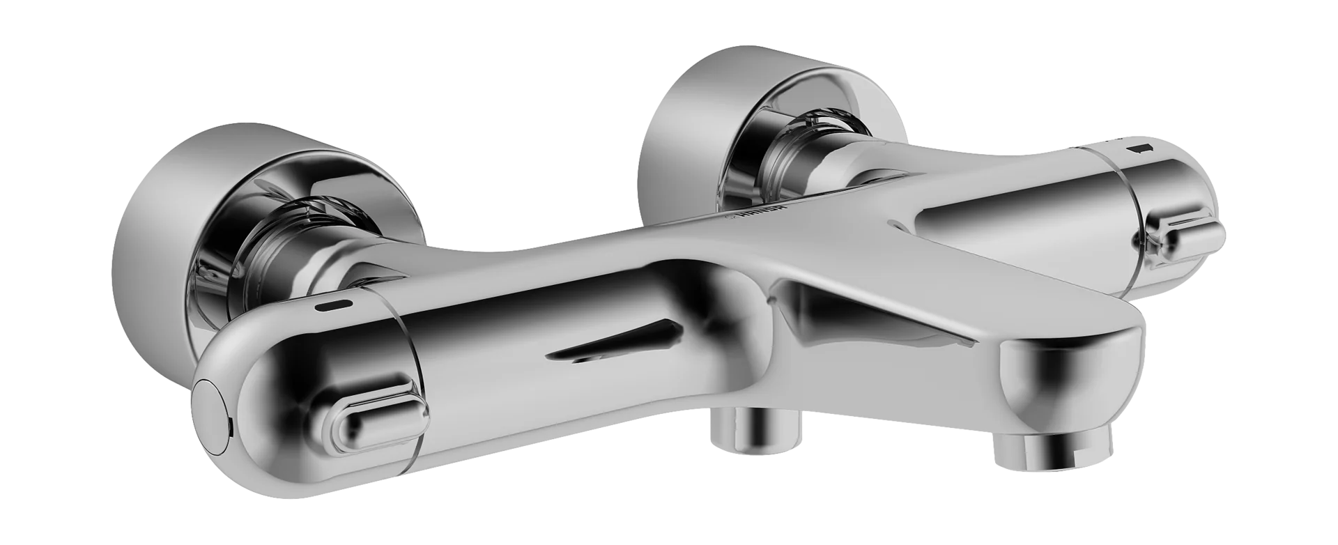 HansaMEDIPRO Wannen- und Brausearmatur HansaMEDIPRO 5810 Ausladung 197 mm DN15 Chrom HansaMEDIPRO Wannen- und Brausearmatur HansaMEDIPRO 5810 Ausladung 197 mm DN15 Chrom