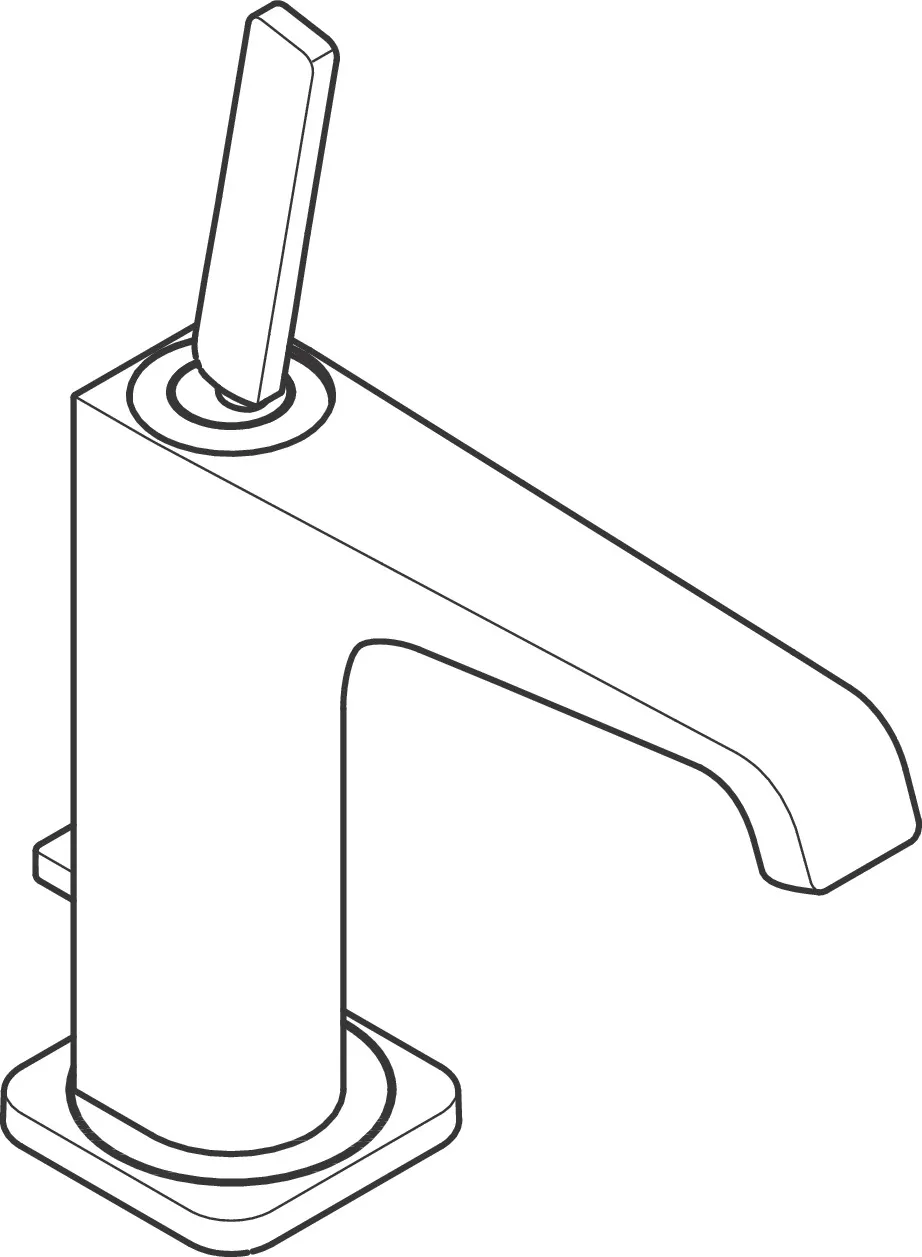 Hansgrohe AXOR Citterio E Einhebel-Waschtischmischer 130, Chrom Hansgrohe AXOR Citterio E Einhebel-Waschtischmischer 130, Chrom