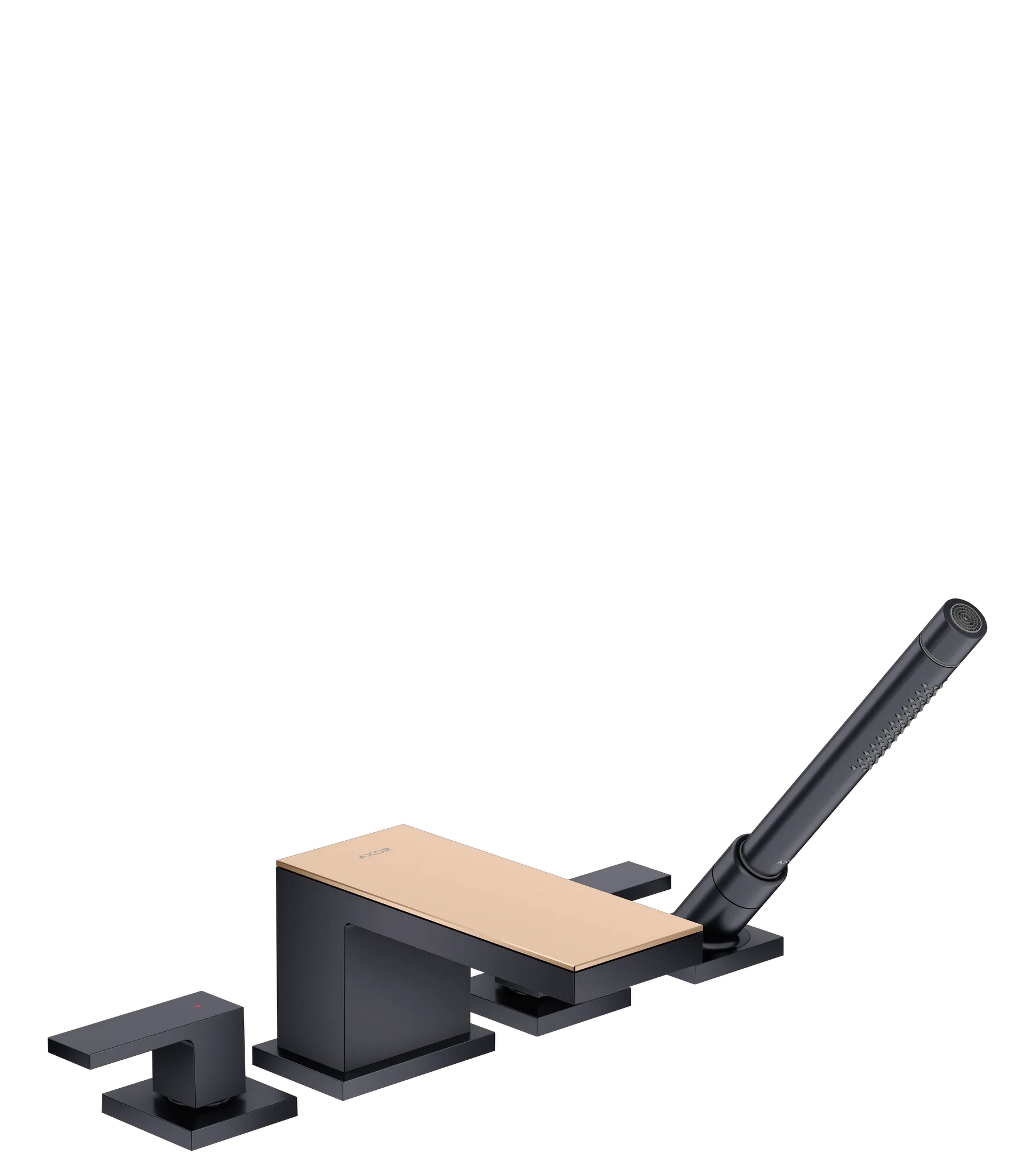 Hansgrohe AXOR MyEdition Mischer Platte 200 Brushed Red Gold Hansgrohe AXOR MyEdition Mischer Platte 200 Brushed Red Gold