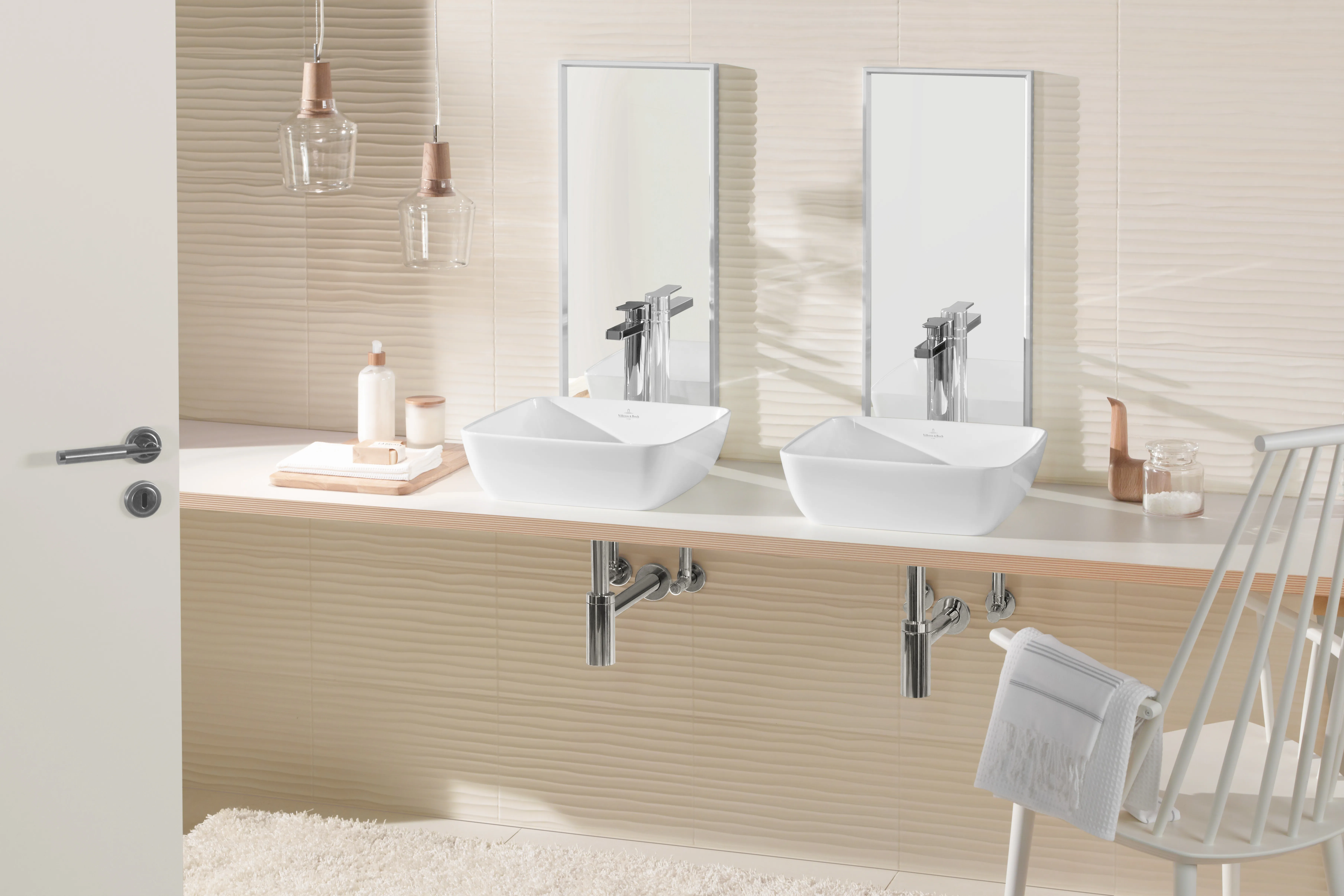 Villeroy & Boch Aufsatzwaschtisch aus TitanCeram „Artis“ 130 mm in Weiß Alpin Villeroy & Boch Aufsatzwaschtisch aus TitanCeram „Artis“ 130 mm in Weiß Alpin