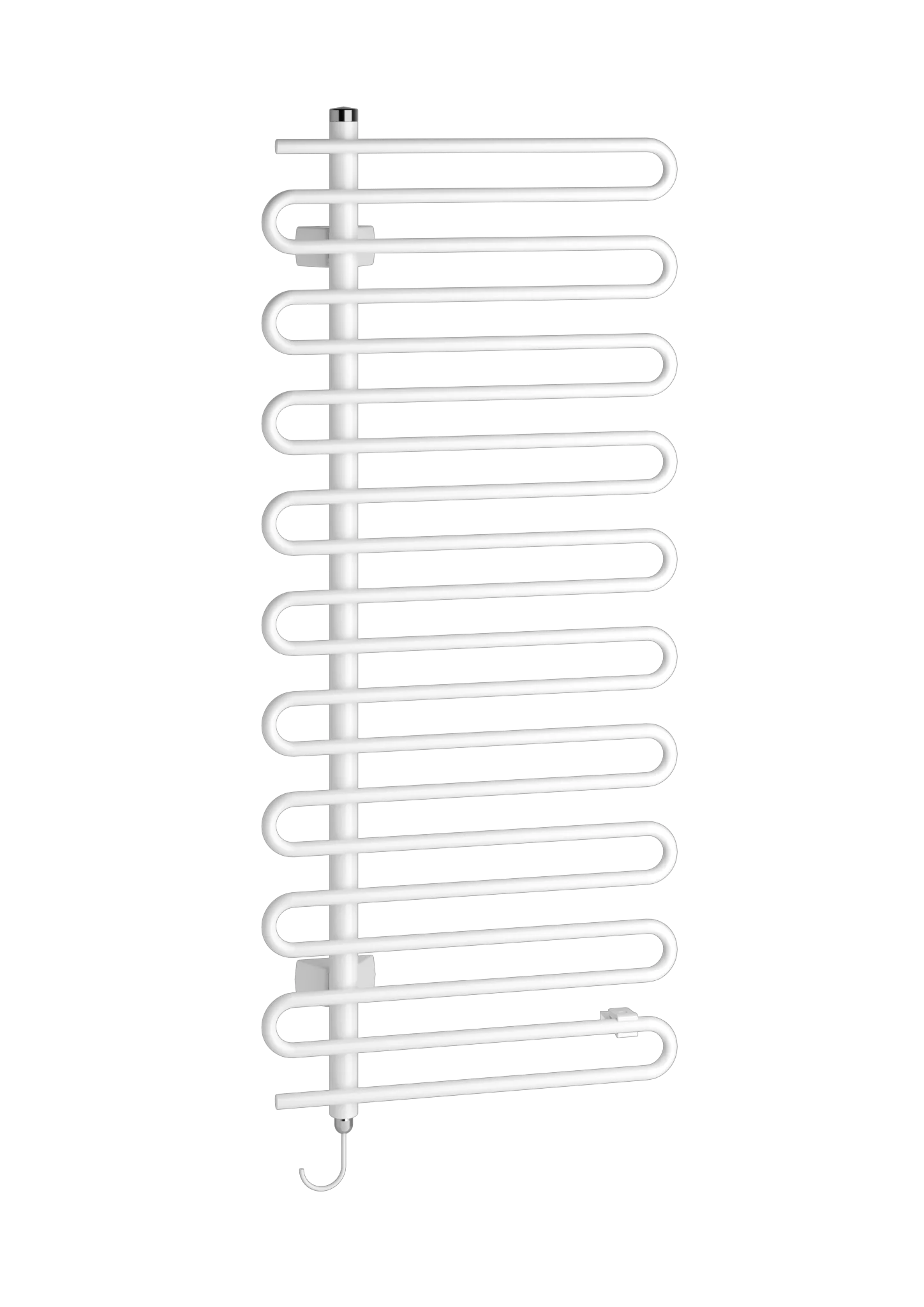 Kermi Design-Elektroheizkörper „Icaro®-E“ 60 × 142,1 cm in Weiß