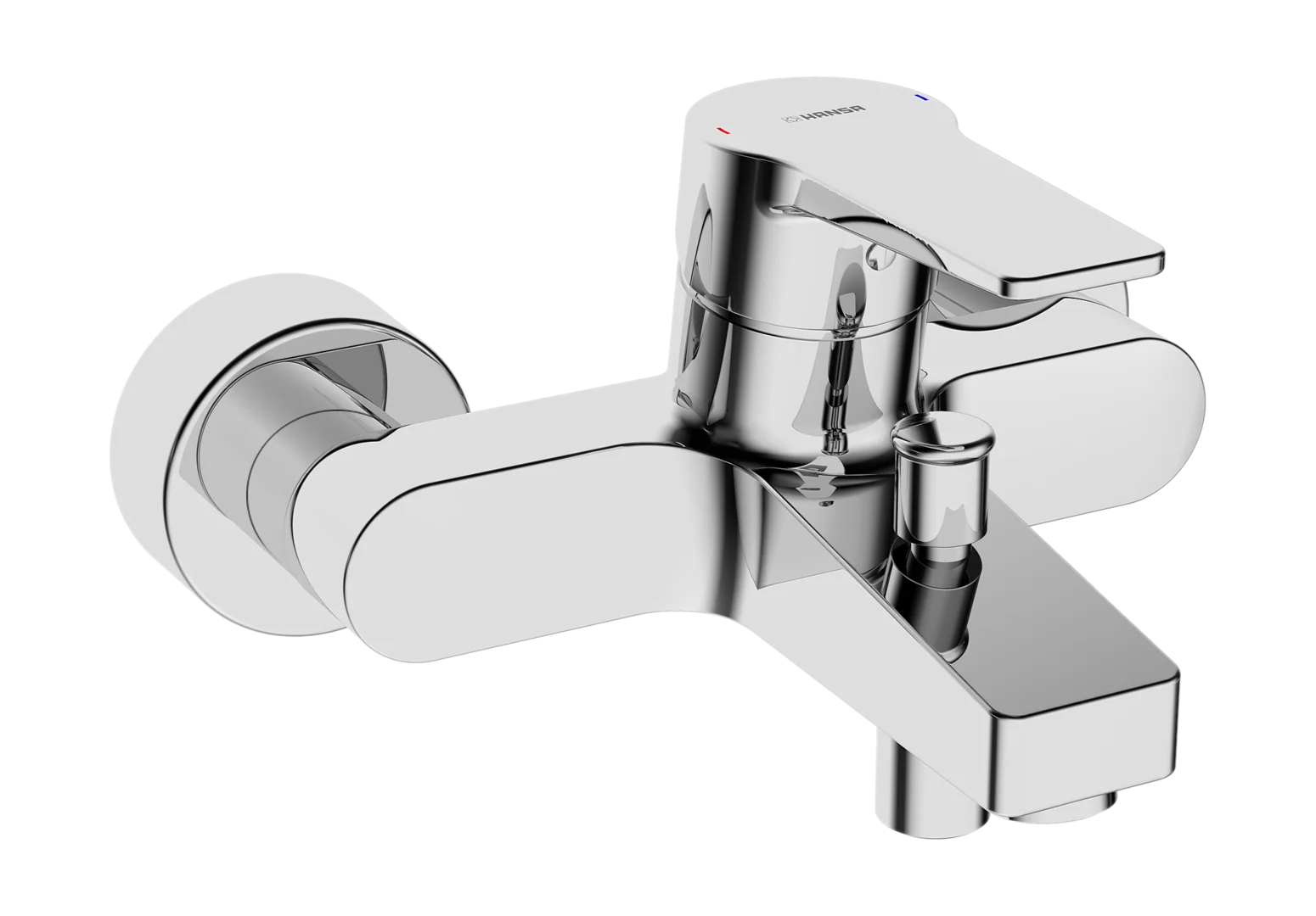 HansaTWIST Einhebelmischer Wafü und Brausebatterie 0974 Ausladung 162 mm DN15 Chrom HansaTWIST Einhebelmischer Wafü und Brausebatterie 0974 Ausladung 162 mm DN15 Chrom