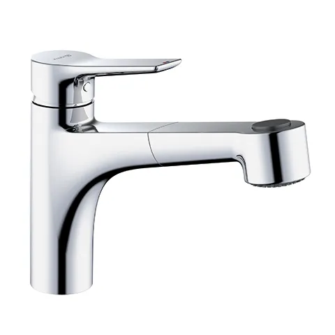 Kludi MIX Spültisch-Armatur DN 15, chrom, Einhebelmischer mit herausziehbarer Geschirrbrause und Strahlregler für offene Heißwasserbereiter Kludi MIX Spültisch-Armatur DN 15, chrom, Einhebelmischer mit herausziehbarer Geschirrbrause und Strahlregler für offene Heißwasserbereiter