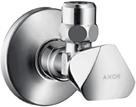 Hansgrohe AXOR Eckventil E-Design, Chrom, Anschlussmaße Eingang G 1/2, Abgang G 3/8