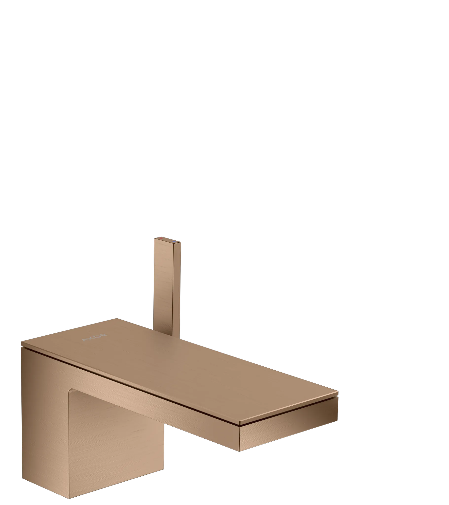 Hansgrohe AXOR MyEdition Mischer Platte 200 Brushed Red Gold Hansgrohe AXOR MyEdition Mischer Platte 200 Brushed Red Gold