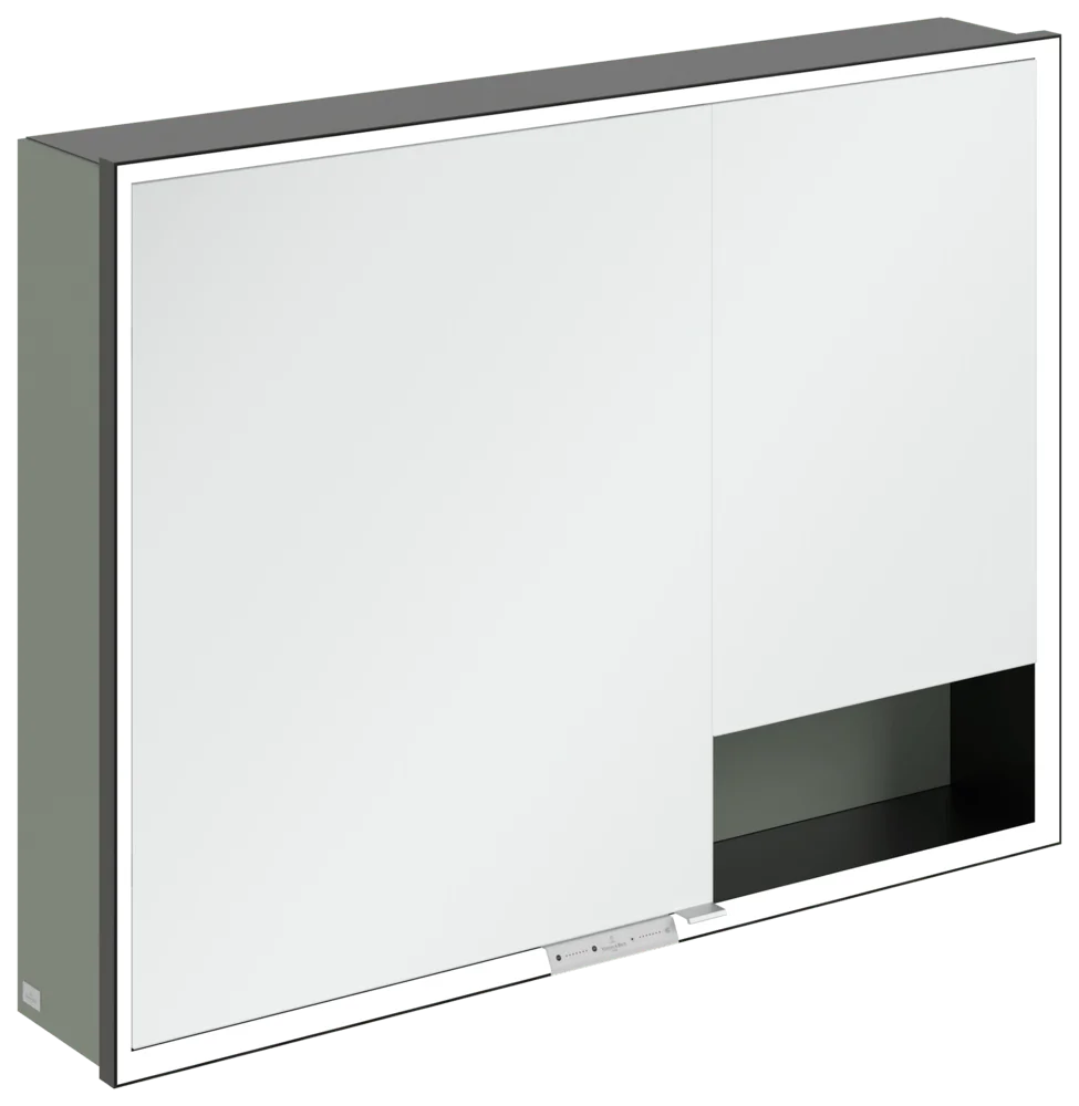Villeroy & Boch Aufputz-Spiegelschrank My View+ B48110, 1000x750x168mm, Soft Green