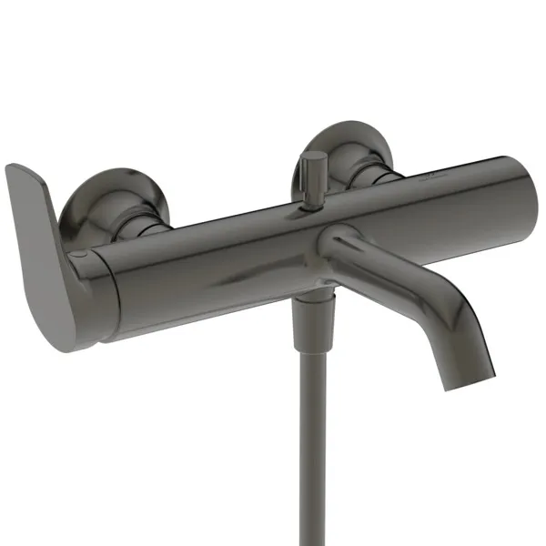 Ideal Standard Badearmatur Aufputz La Dolce Vita mit Handbrause-Set Magnetic Grey