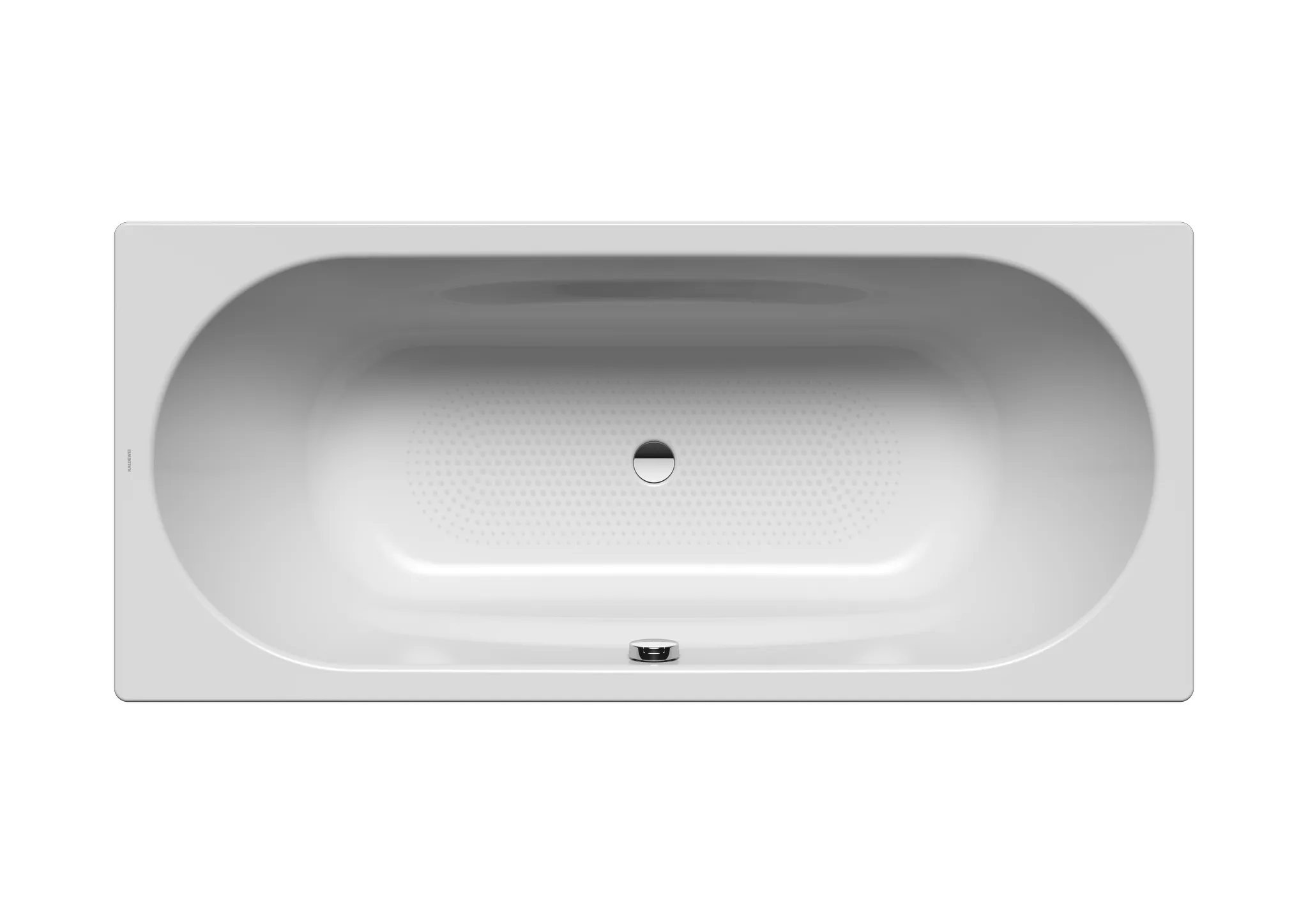 Kaldewei Badewanne „Vaio Duo“ rechteck 180 × 80 cm, ohne Grifflochbohrungen in manhattan