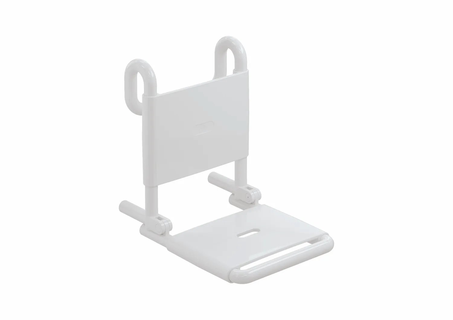 HEWI Einhängesitz, klappbar, Polyamid, hochglänzend, Signalweiß HEWI Einhängesitz, klappbar, Polyamid, hochglänzend, Signalweiß