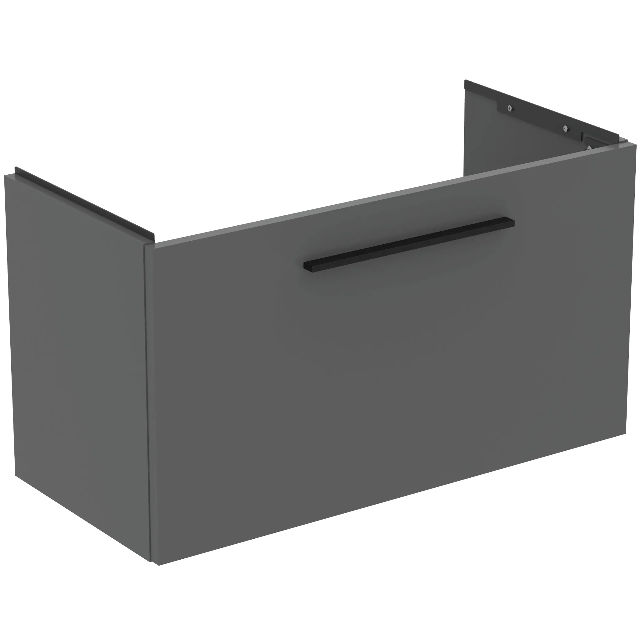 Ideal Standard Waschtischunterschrank „i.lifeS“ 80 × 44 × 37,5 cm Quarzgrau matt