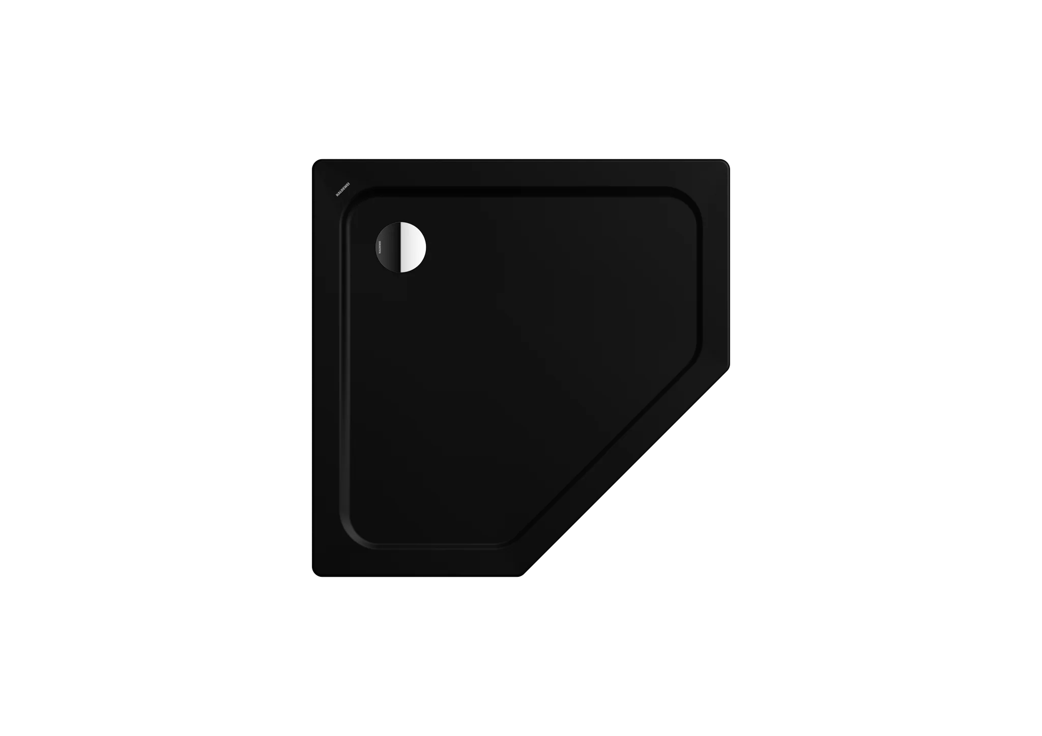 Kaldewei CORNEZZA MIT WANNENTRÄGER Duschfläche, 1000x1000 mm, schwarz matt mit Perl-Effekt Kaldewei CORNEZZA MIT WANNENTRÄGER Duschfläche, 1000x1000 mm, schwarz matt mit Perl-Effekt
