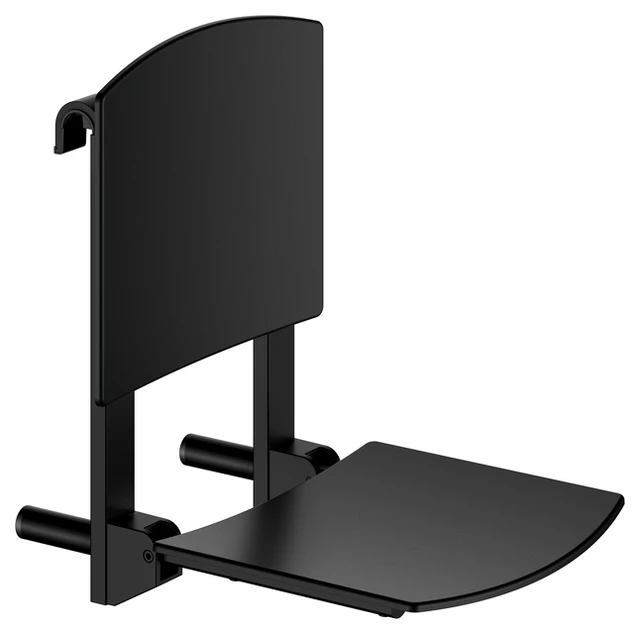 Klappsitz zum Einhängen „Care“ in Schwarz (matt) Klappsitz zum Einhängen „Care“ in Schwarz (matt)