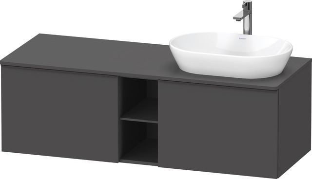 Duravit Waschtischunterschrank wandhängend „D-Neo“ 140 × 45,9 × 55 cm