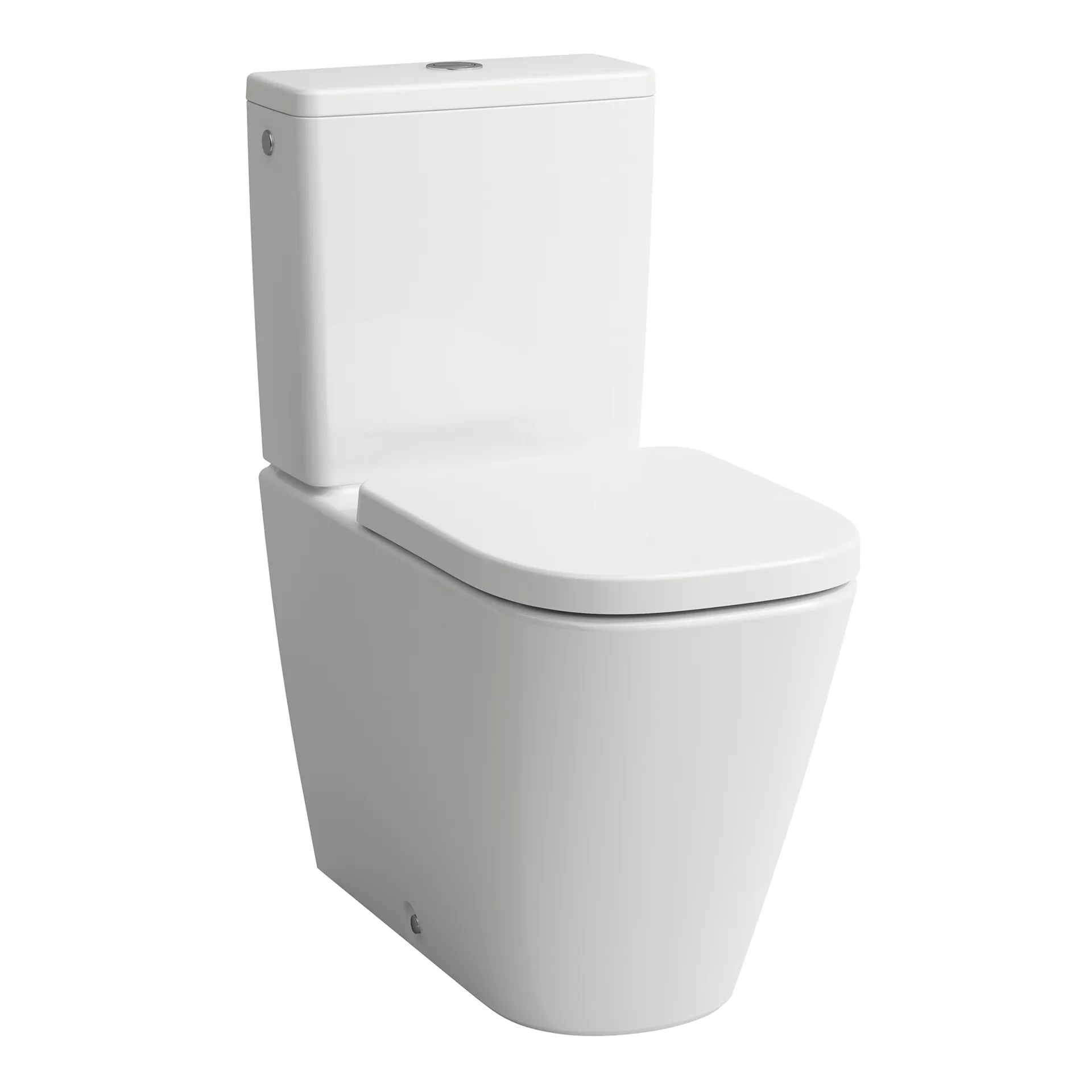 Laufen Stand-Tiefspül-WC Silent Flush „Meda“ 360 × 440 × 680 mm in Weiß, Abgang variabel, ohne Spülrand Laufen Stand-Tiefspül-WC Silent Flush „Meda“ 360 × 440 × 680 mm in Weiß, Abgang variabel, ohne Spülrand