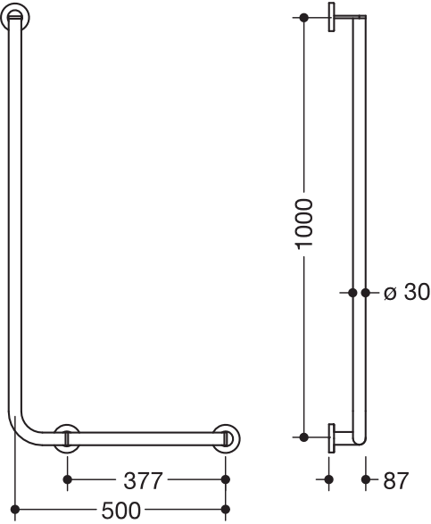 HEWI Haltegriff „System 900“