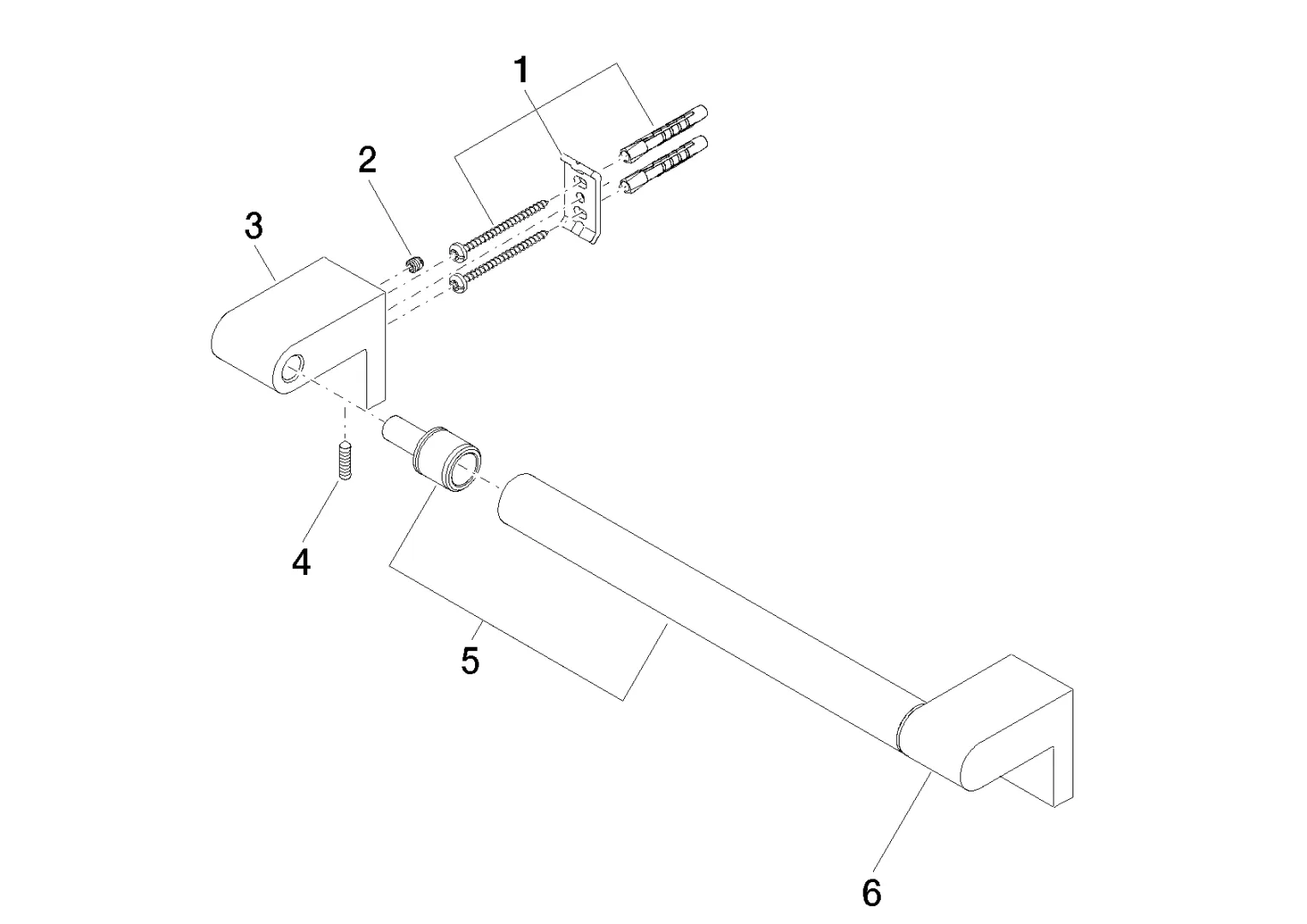 Wannengriff IMO Chrom 83030670 Wannengriff IMO Chrom 83030670