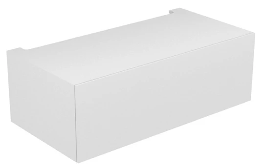 Edition 11 Modul Unterbauschrank mit Auszug u. Beleuchtung 1050 x 350 x 535 mm weiß/weiß