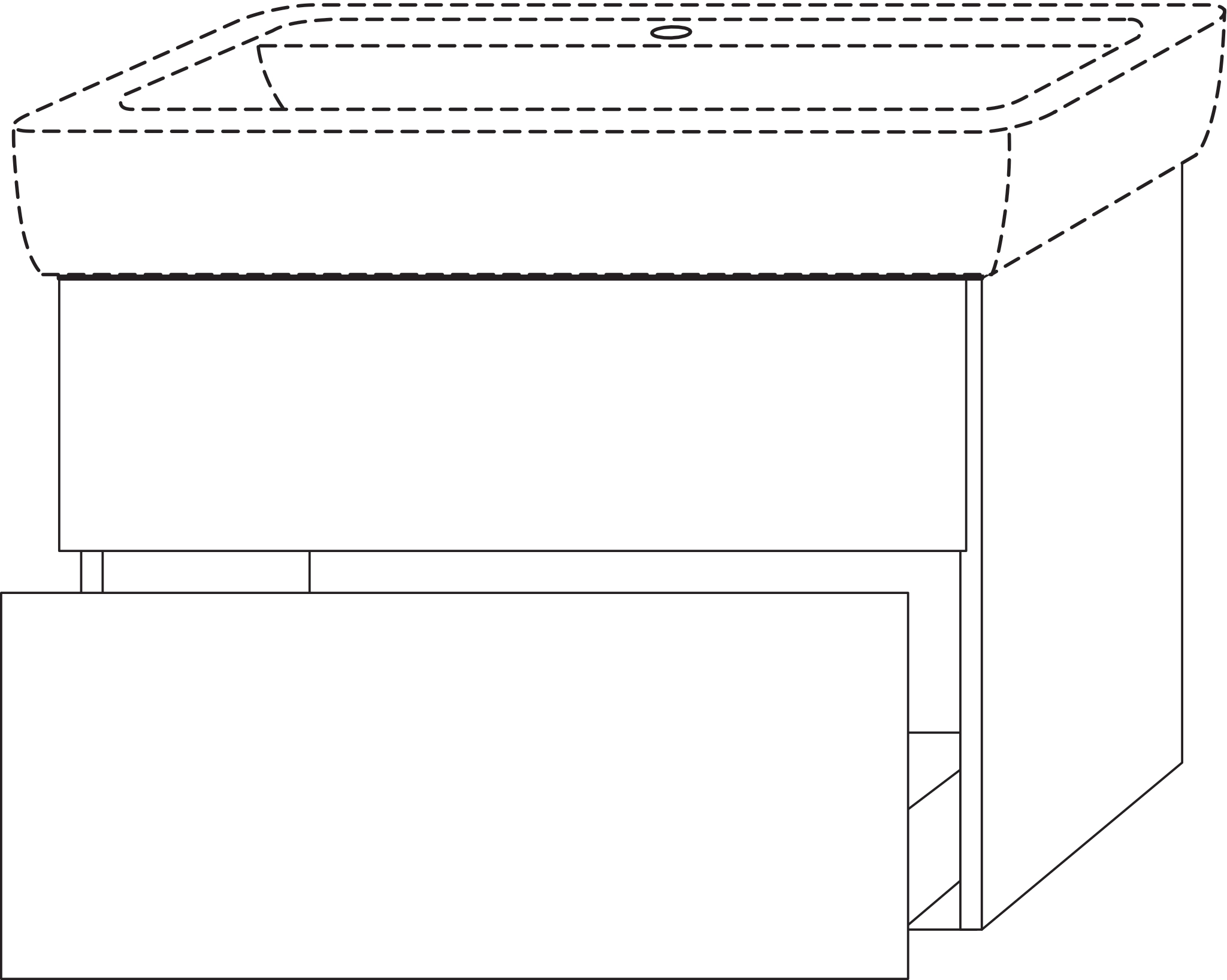 Sanipa Waschtischunterschrank „3way“ passend zu Keramik-Waschtische Pro A von Laufen 750 × 588 × 447 mm in Eiche Nordic Sanipa Waschtischunterschrank „3way“ passend zu Keramik-Waschtische Pro A von Laufen 750 × 588 × 447 mm in Eiche Nordic