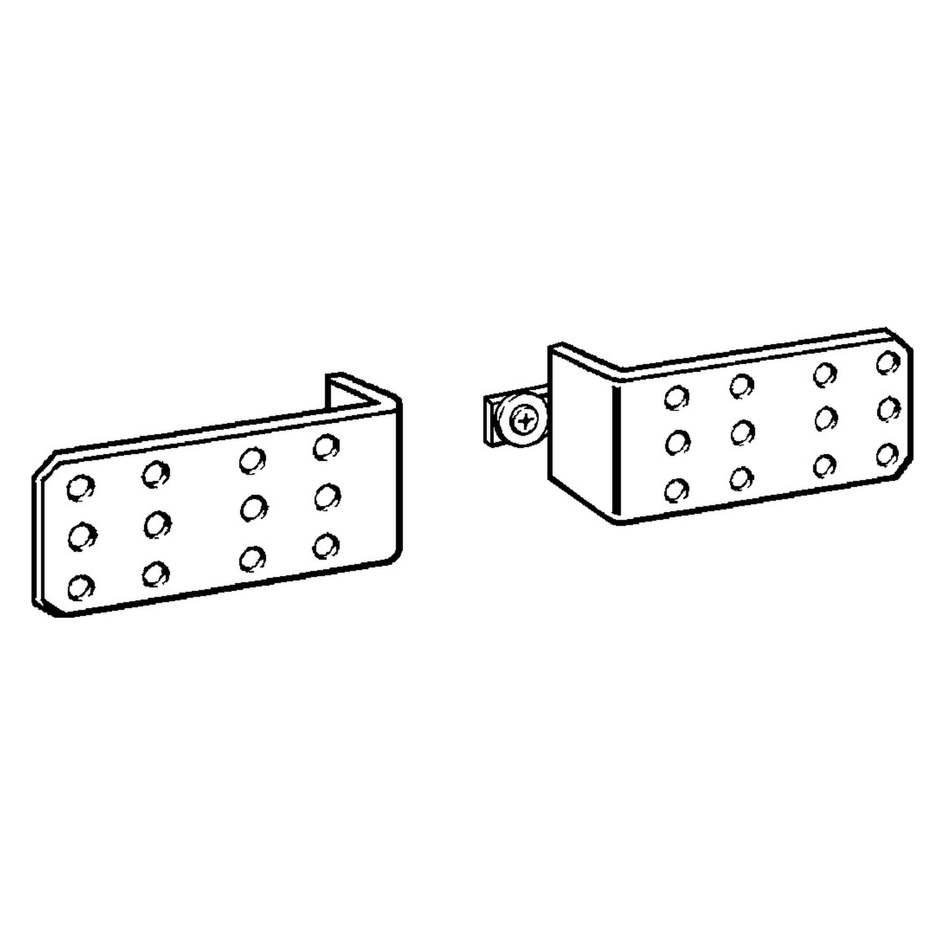 „Profipress“ Montageschiene für Wandscheibe für seitliche Befestigung