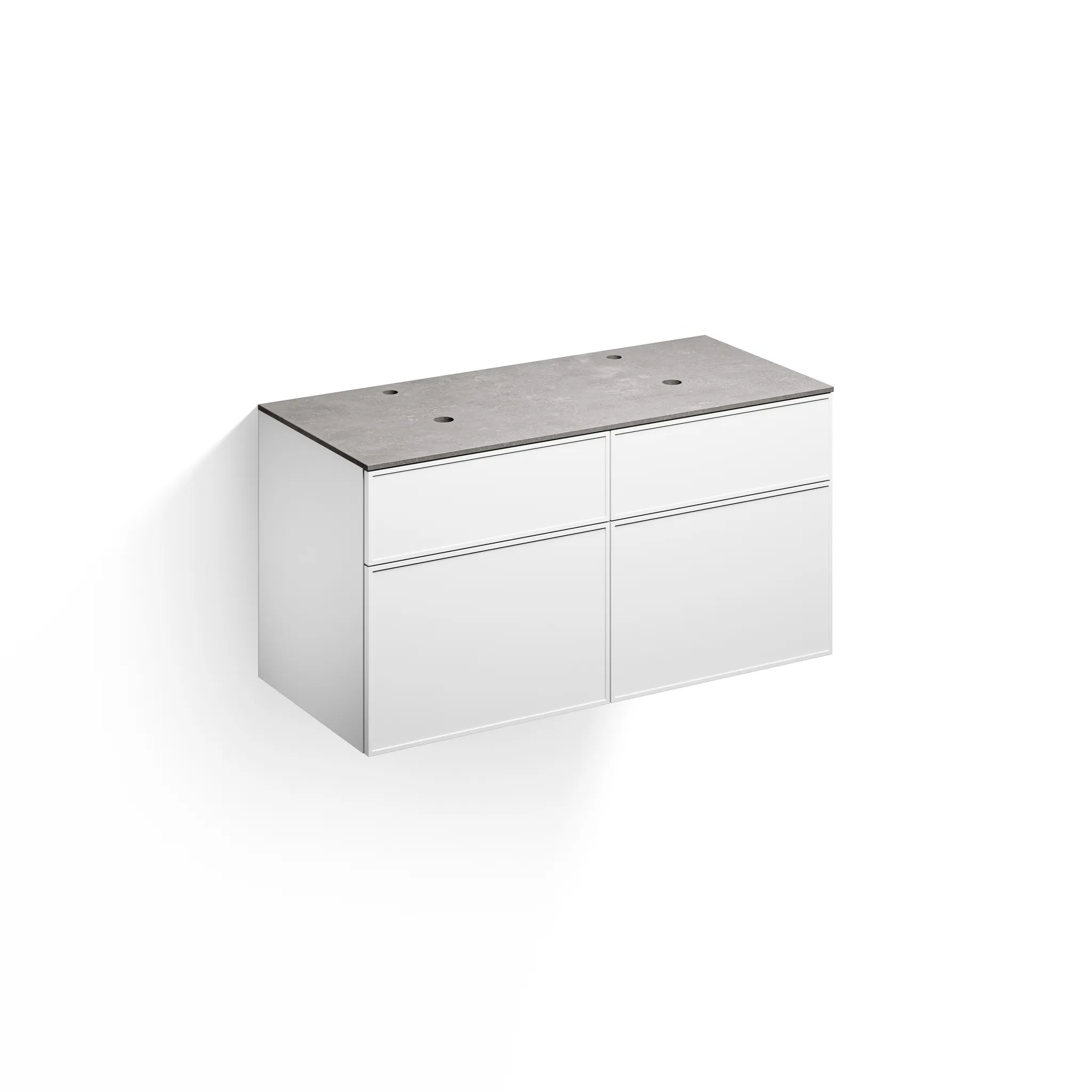 Alape Möbelmodul Arkta 1200x600 NY silk/Weiß