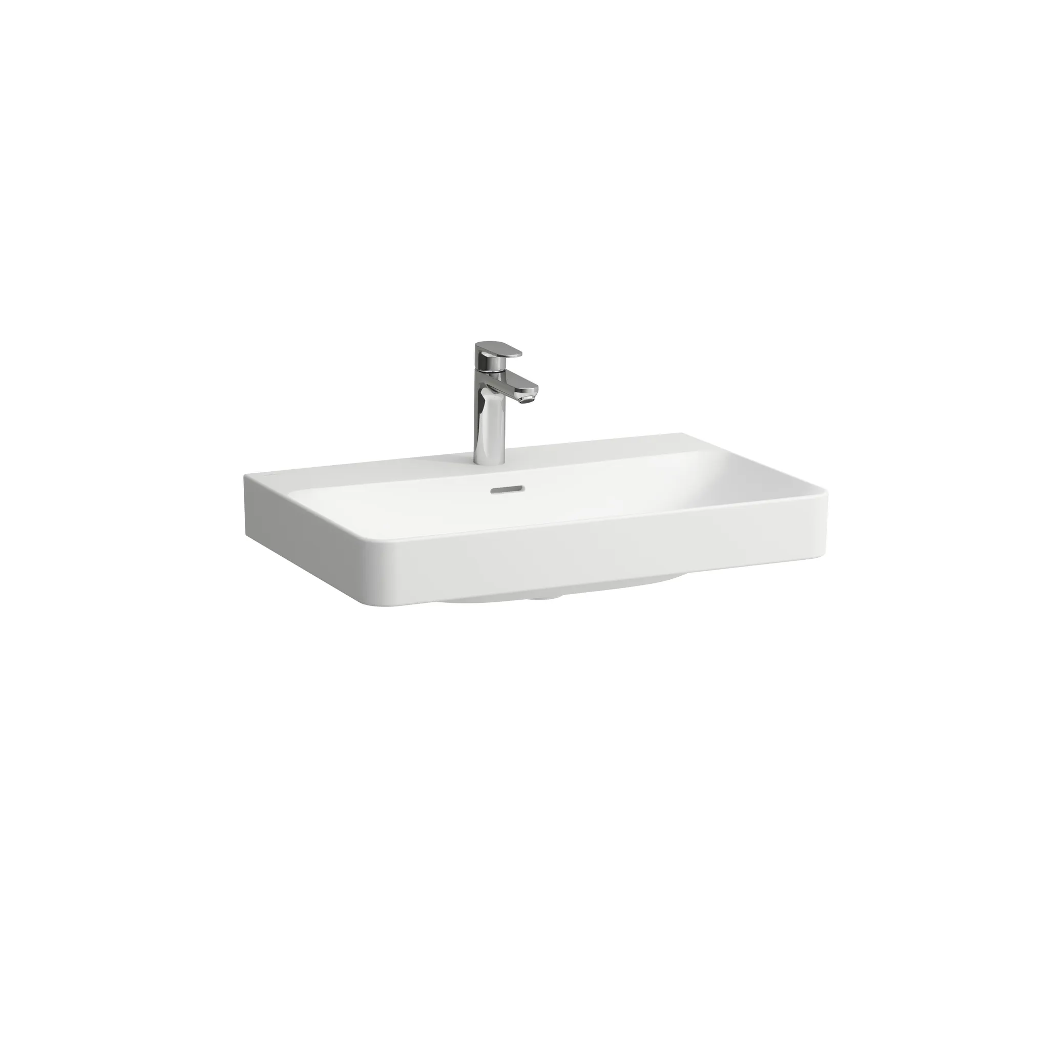 Laufen PRO X Keramik-Waschtisch, hängend, unterbaufähig, 1 Waschplatz, 700 x 465 mm in Weiß matt Laufen PRO X Keramik-Waschtisch, hängend, unterbaufähig, 1 Waschplatz, 700 x 465 mm in Weiß matt