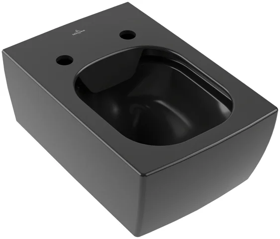 Wand-Tiefspül-WC DirectFlush „Memento 2.0“ 37,5 × 34,5 × 56 cm in Ebony, ohne Spülrand Wand-Tiefspül-WC DirectFlush „Memento 2.0“ 37,5 × 34,5 × 56 cm in Ebony, ohne Spülrand