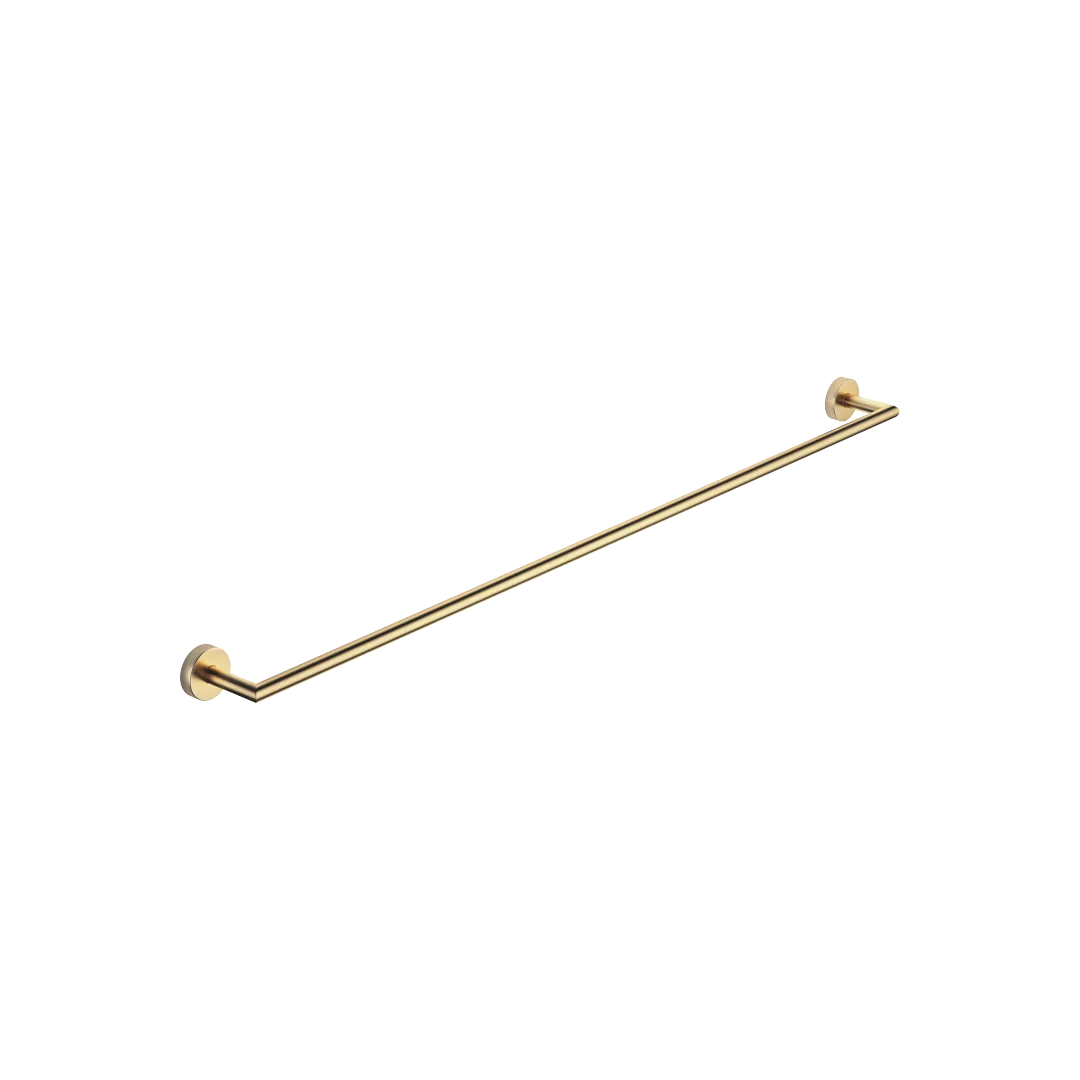 Dornbracht Badetuchhalter SERIENSPEZIFISCH Gold gebürstet PVD, 800 x 840 mm, Höhe 40 mm, Rosette Ø 40 mm, Ausladung 65 mm