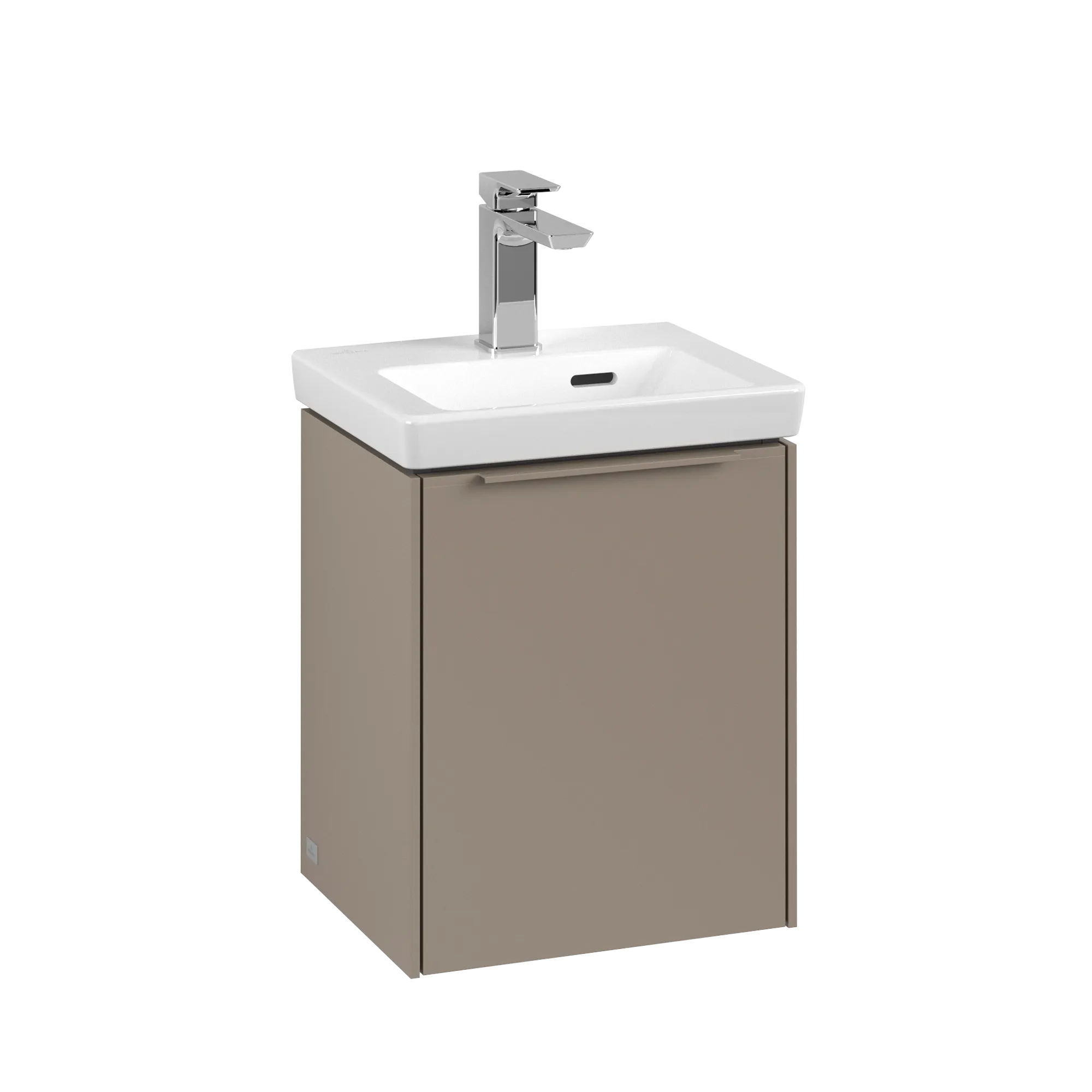 Villeroy & Boch Subway 3.0 Waschbeckenunterschrank C58402, 351 x 429 x 309 mm, Eckig, Wandhängend, Anschlag rechts