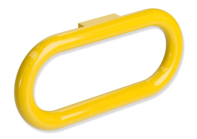HEWI Handtuchring der Serie 477, 320 mm x 150 mm, Senfgelb HEWI Handtuchring der Serie 477, 320 mm x 150 mm, Senfgelb