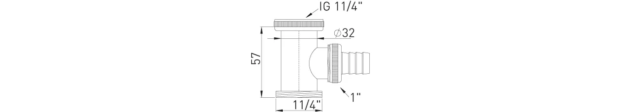 Steiler Abfluss-Zwischenstück Messing vc 1 1/4″ SWA/1 für Wasch- und Spülmaschine Steiler Abfluss-Zwischenstück Messing vc 1 1/4″ SWA/1 für Wasch- und Spülmaschine
