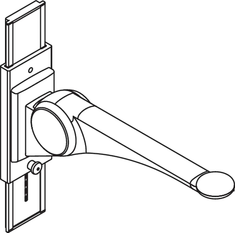 HEWI Stützklappgriff „Serie 802 LifeSystem“ HEWI Stützklappgriff „Serie 802 LifeSystem“
