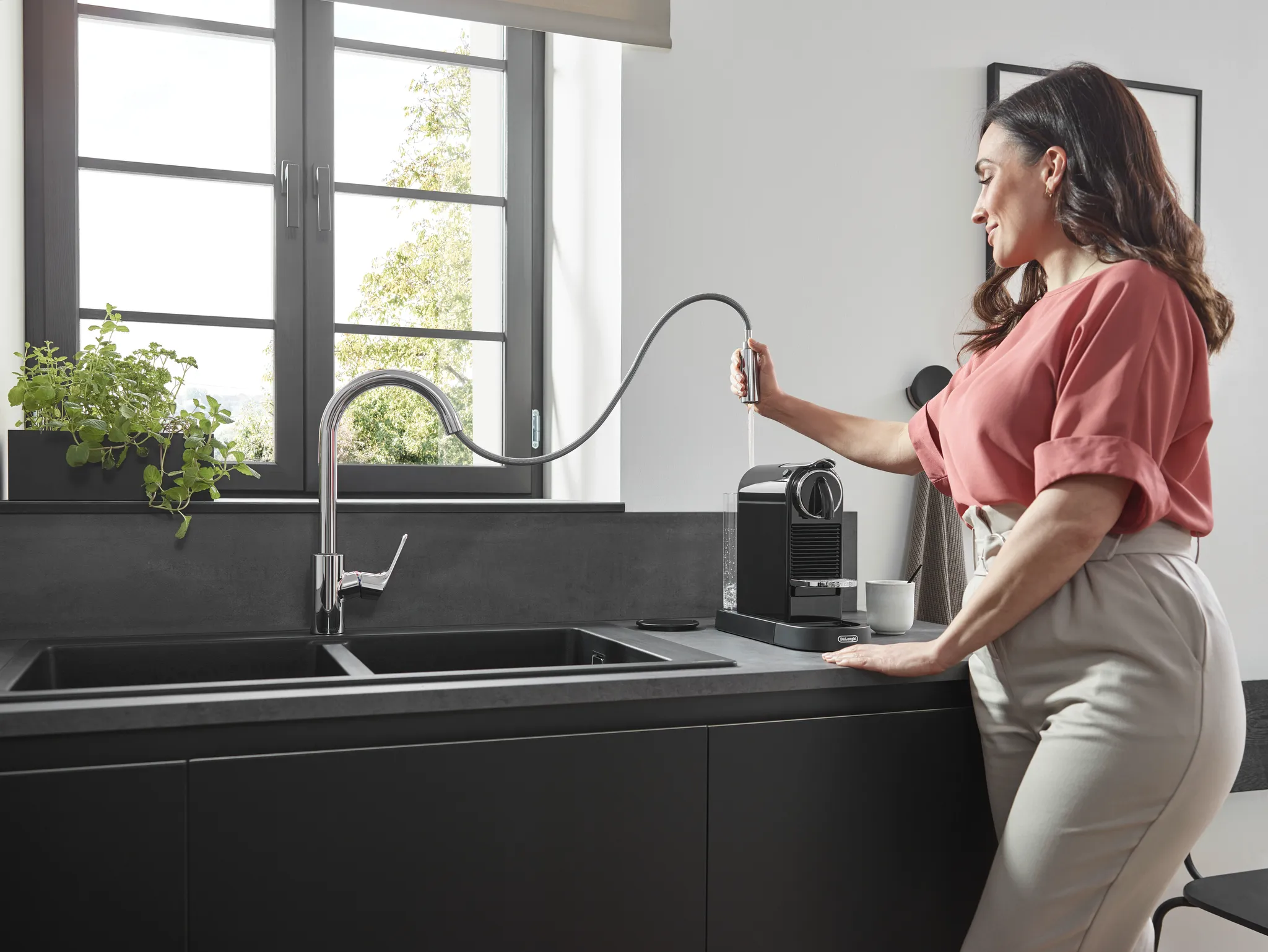 Hansgrohe Focus M41 Einhebel-Küchenmischer 240, Ausziehbrause 2jet Chrom Hansgrohe Focus M41 Einhebel-Küchenmischer 240, Ausziehbrause 2jet Chrom