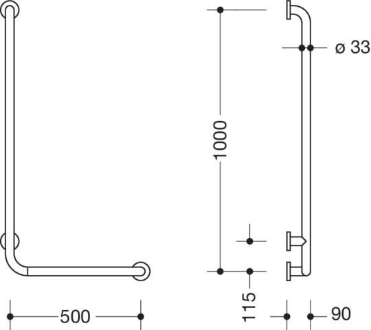 HEWI Haltegriff „Serie 805“