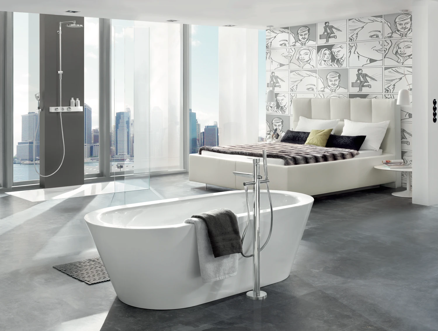 Bette oval Badewanne „BetteStarlet Oval Silhouette“ 175 × 80 cm in Manhattan Bette oval Badewanne „BetteStarlet Oval Silhouette“ 175 × 80 cm in Manhattan