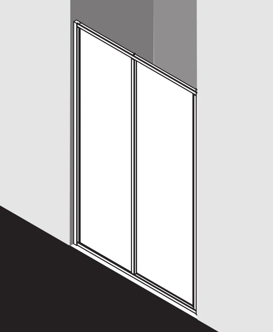 Kermi Duschdesign IBIZA 2000 ST2, Duschkabine mit Gleittür Kermi Duschdesign IBIZA 2000 ST2, Duschkabine mit Gleittür