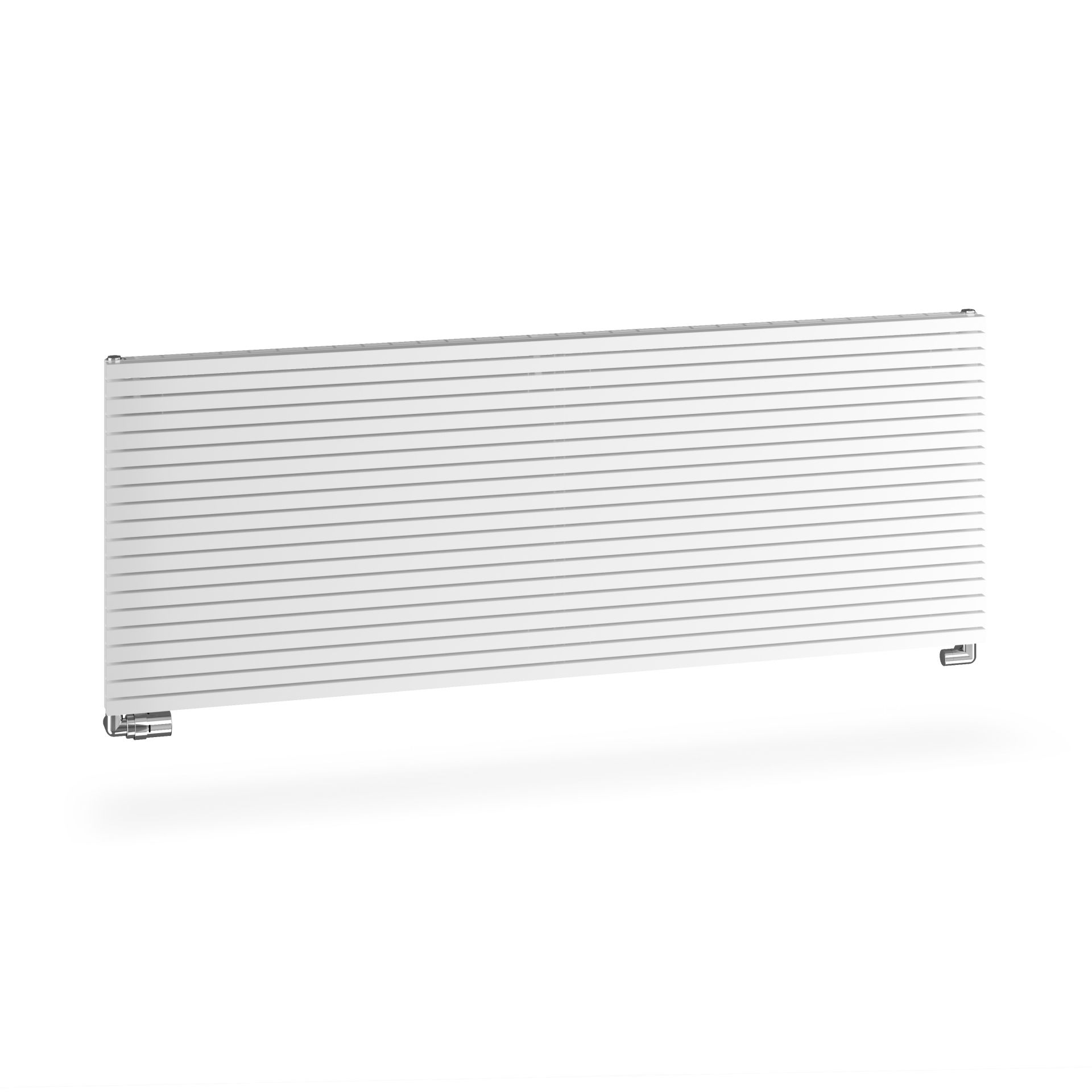 Kermi Design-Heizkörper „Carré®“ horizontale Anordnung 100 × 41,5 cm in Anthracite Grey