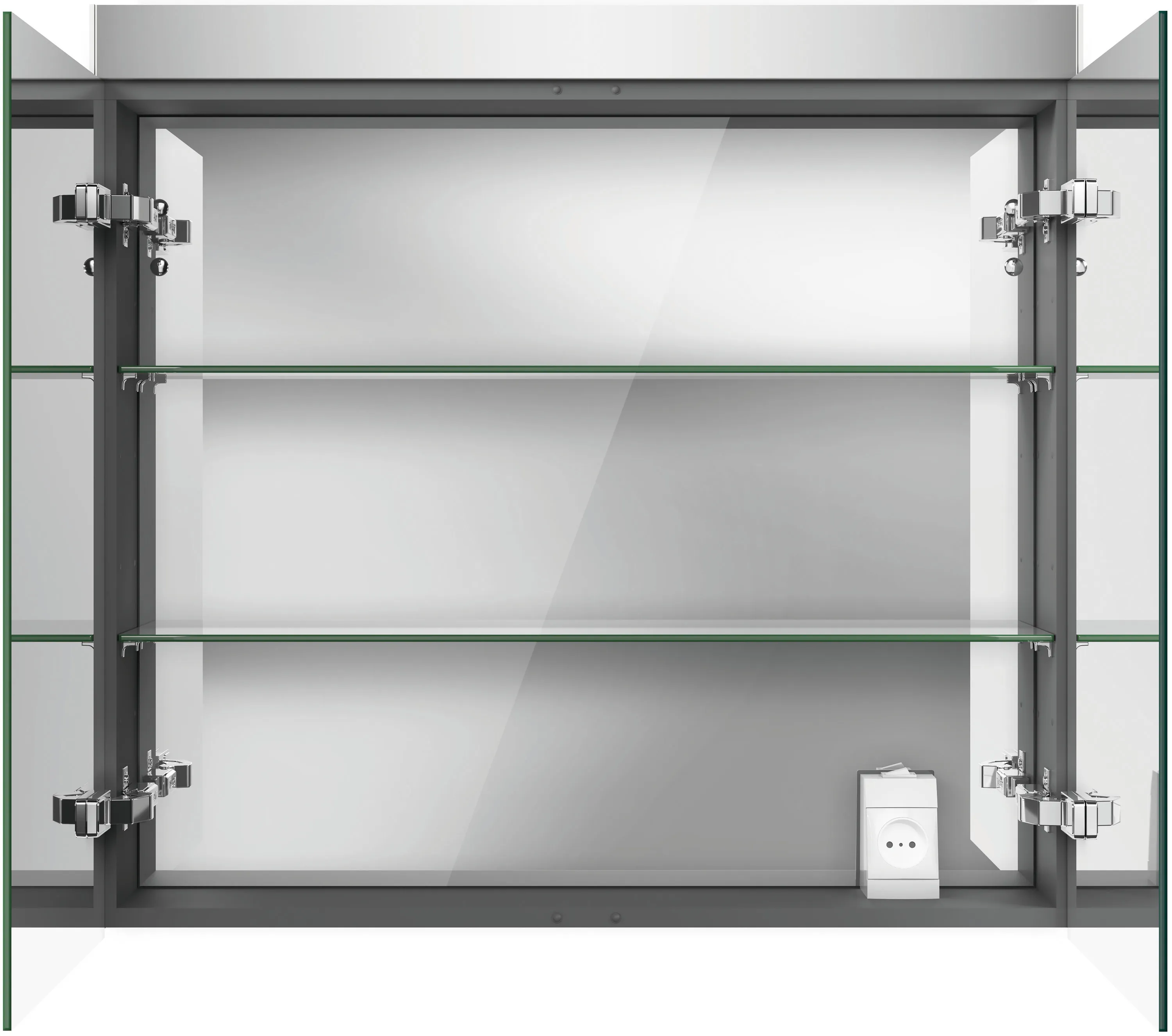 Duravit Spiegelschrank „Licht & Spiegel“ 81 × 76 × 14,8 cm Duravit Spiegelschrank „Licht & Spiegel“ 81 × 76 × 14,8 cm