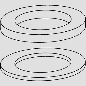 SANIT Dichtungsset für Spülkasten aufsitzend SANIT Dichtungsset für Spülkasten aufsitzend