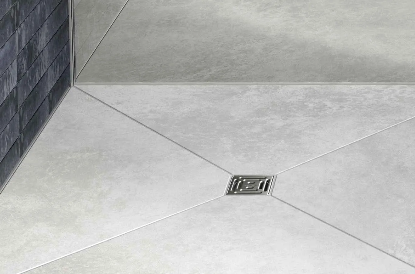 Bodenablauf DallDrain Select OM, DN 50, 120 x 120 mm Bodenablauf DallDrain Select OM, DN 50, 120 x 120 mm