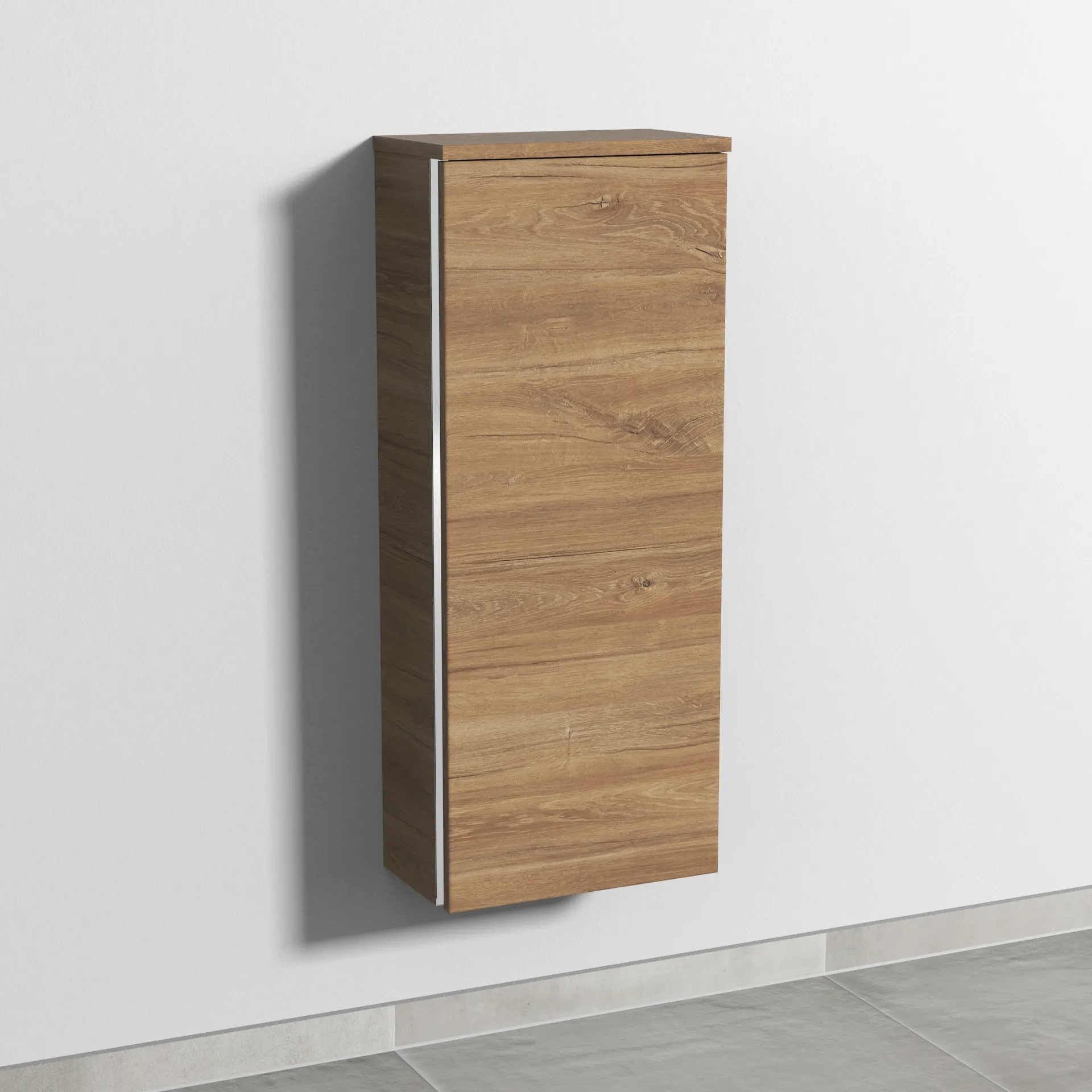 Sanipa Mittelschrank „3way“ 350 × 850 × 197 mm Anschlag rechts, in Eiche Kansas, Anschlag rechts