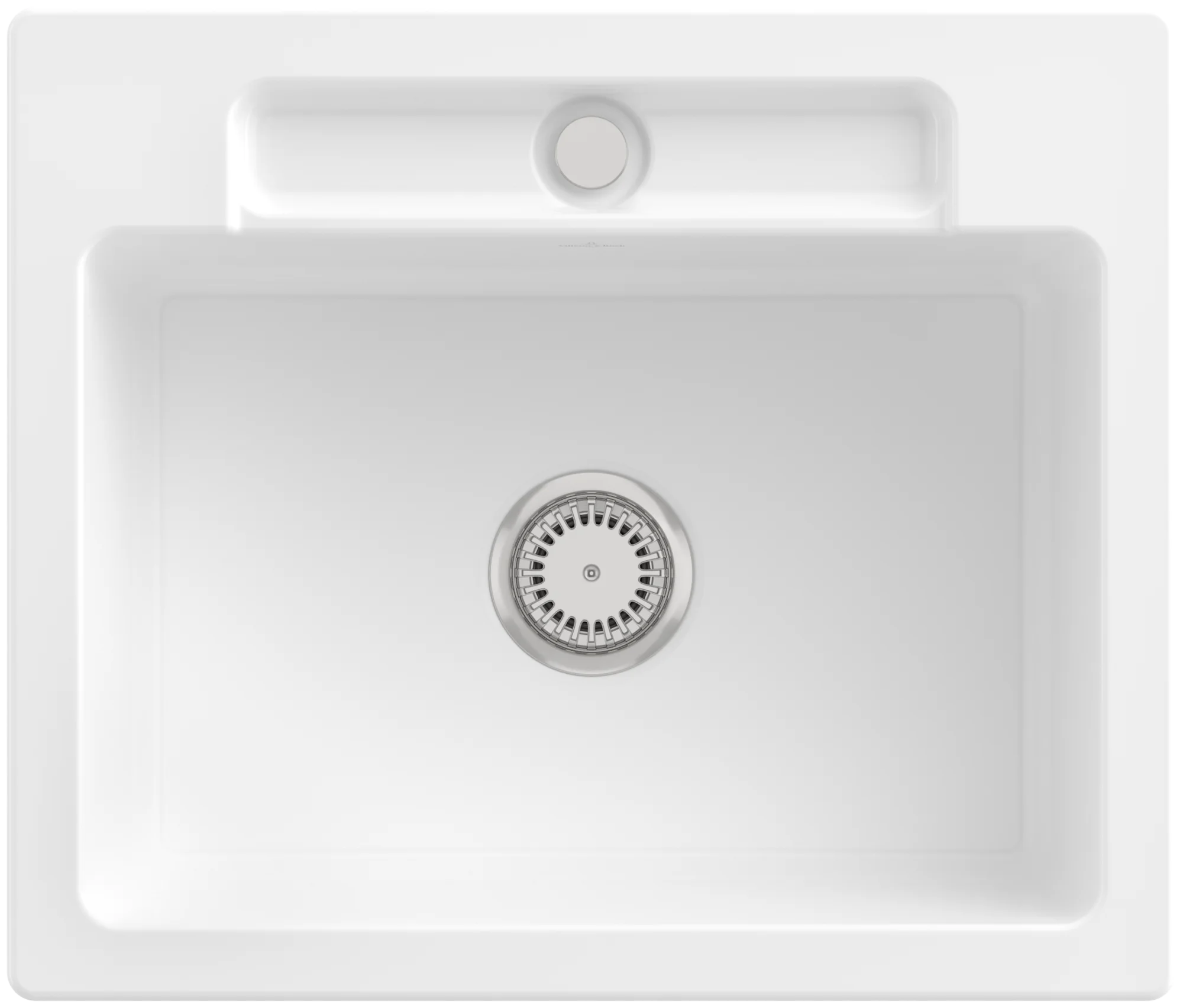 Villeroy & Boch Siluet 60 S 334601, Einbauspüle, 600x510 mm, Weiß
