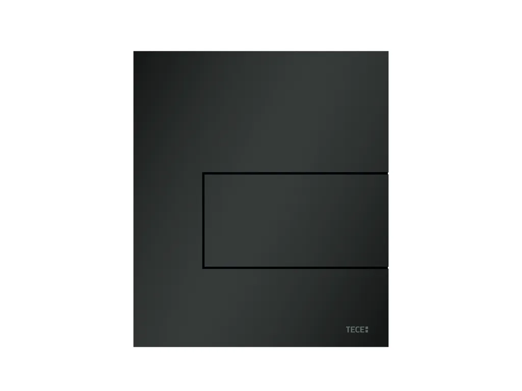 square Urinal-Betätigungsplatte m. Kart. Metall, schwarz matt square Urinal-Betätigungsplatte m. Kart. Metall, schwarz matt