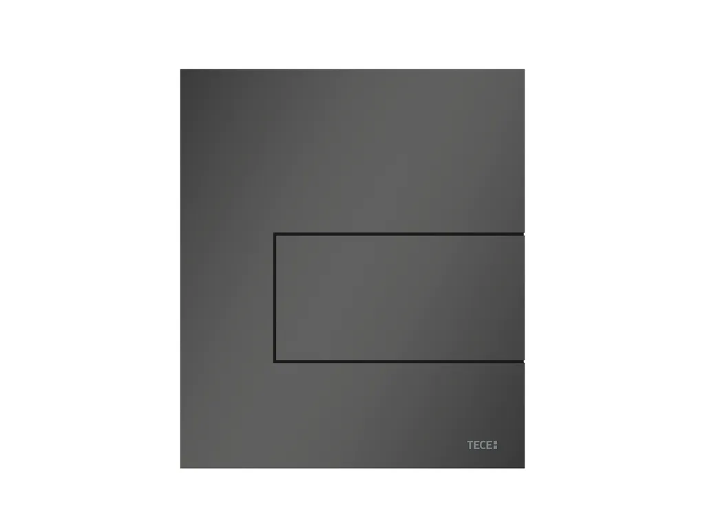 square Urinal-Betätigungsplatte m. Kart. Metall, schwarz matt square Urinal-Betätigungsplatte m. Kart. Metall, schwarz matt